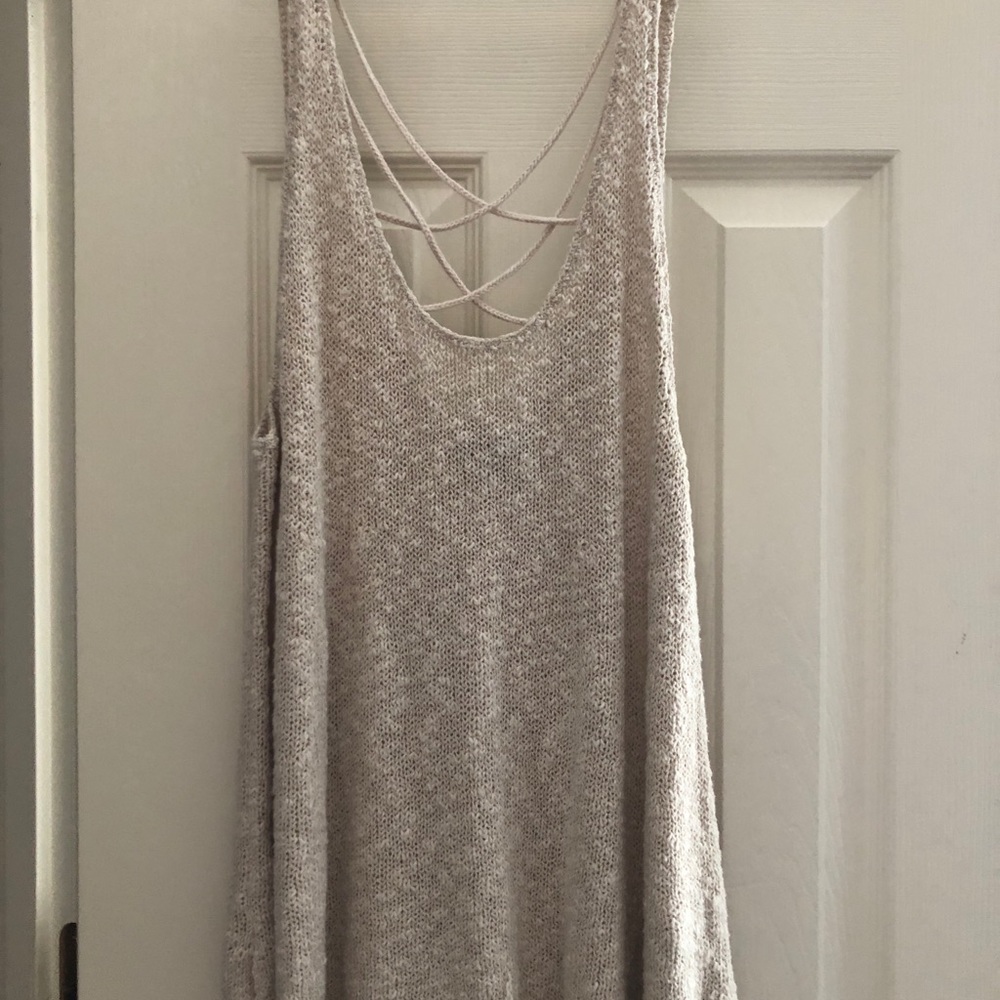 Cream Tank Top